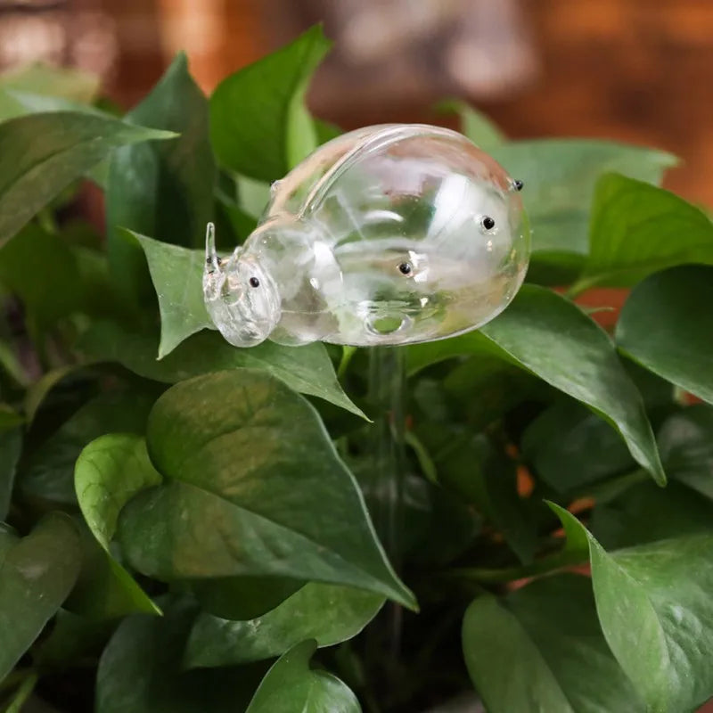 Bird Shaped Plant Self Watering Glass Globes™