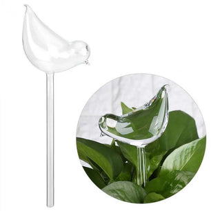 Bird Shaped Plant Self Watering Glass Globes™