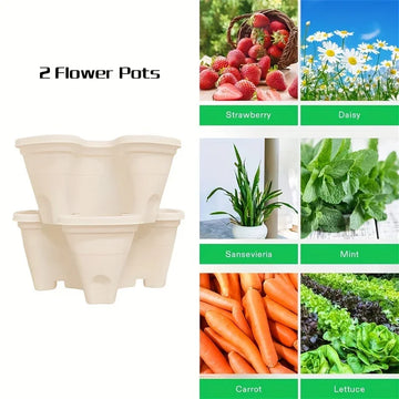 Beige Flowerpot